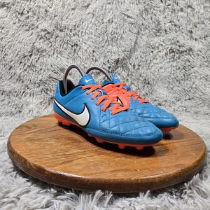 RARE! Nike Tiempo Tiempo Rio Vs Genio Soccer Cleats Blue Athletic Size 9.5 Nike Tiempo Genio | eBay main image 2