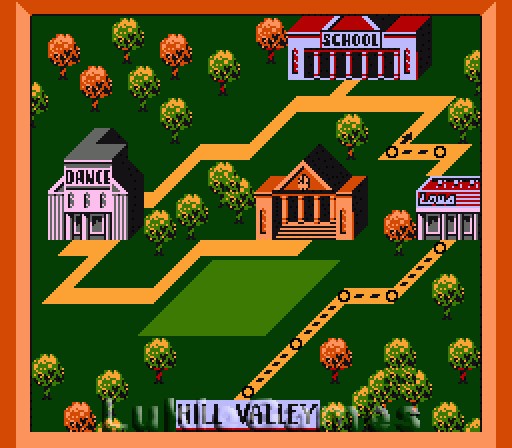 Back To The Future - NES Nintendo Game