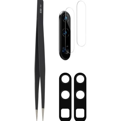 Kamera Linse Glas Ersatz für Xiaomi Redmi Note 8 Pro, 2 Stück, Schutzfolie, P...