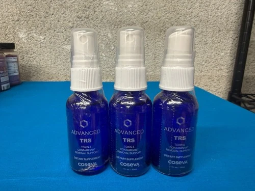 (3 Pack) Coseva Advanced TRS Toxin & Contaminant Removal System 28ml New Sealed