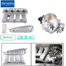 70mm Throttle Body+ Ultra Series Street K20 K24 Intake Manifold For Honda Acura
