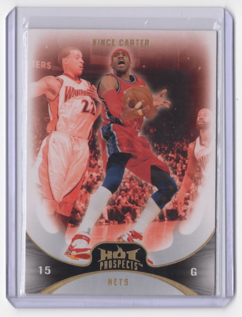 2008-09 Fleer Hot Prospects Vince Carter New Jersey Nets #17