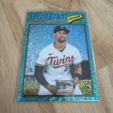 2026 Topps Heritage - Royce Lewis Aqua Sparkle #85 Minnesota Twins
