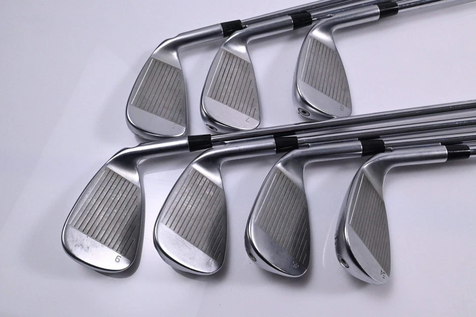 Left Hand Ping G430 Irons / 6-PW+45°+54° / Blue Dot / Regular Flex Ping AWT 2.0 - Image 3 of 4