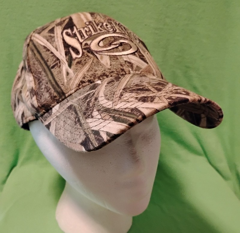 STRIKE KING LURES WETLANDS CAMOUFLAGE BASEBALL CAP