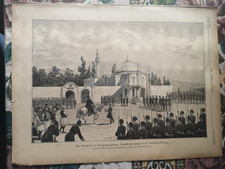 RK 1884 a Zeitungsdruck 509 T&uuml;rkei Gro&szlig;e Medschidje-Moschee Ortak&ouml;y Istambul