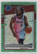 2020 Panini Donruss Optic Rated Rookie Choice Dragon Prizm Precious Achiuwa rf2