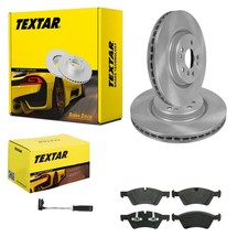 TEXTAR BREMSSCHEIBEN + BEL&Auml;GE VORNE passend f&uuml;r MERCEDES M/R-KLASSE W164 W251