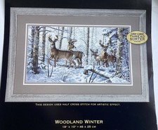 Gold Collection 2004  Woodland Winter  Cross Stitch Chart 35130 By Dimensions
