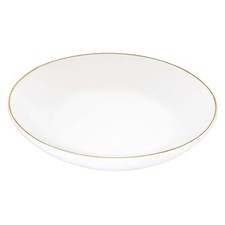 4.75" Ceramic Jewelry Tray, Small Ring Dish Holder Trinket Tray, Catch White