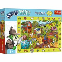 Trefl Beobachtungspuzzle Spy Guy Bauernhof, Puzzle, 24 Teile, 48 X 34 Cm, 15589
