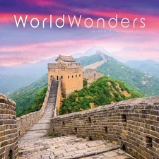 World Wonders 2025 Wall Calendar