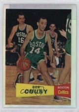1996-97 Topps Stadium Club Finest Reprints Refractor Bob Cousy #10 HOF 7v7