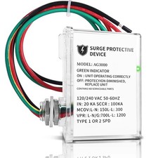 AG3000 HVAC Surge Protector 120/240V, Whole House Surge Protective Device for...