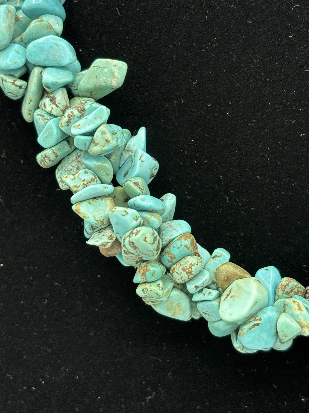 HDNY Turquoise Collared Layered Statement Necklac… - image 4