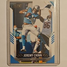 Panini 2021 Score Football Jeremy Chinn #205 Carolina Panthers Base Set Card