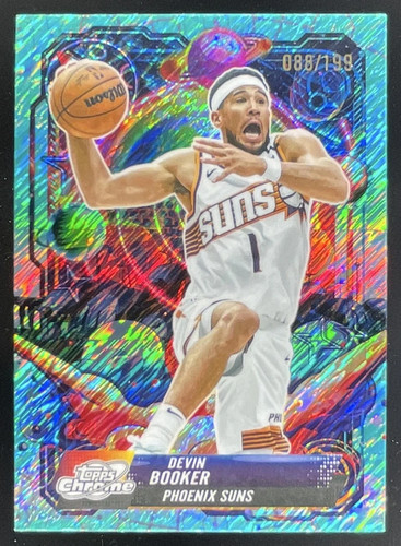 2025 Topps Cosmic Chrome Devin Booker Base (RAW)