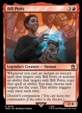 Bill Potts 0076 Non Foil Rare Doctor Who Commander MTG Near Mint