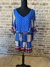 American Eagle bandana printed paisley dress size small multi-colored casual