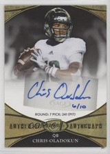 2022 Sage Aspire Gold 6/10 Chris Oladokun #ASP-CO2 Auto 2b2