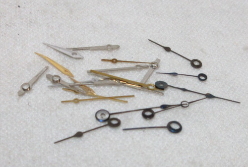 LOT OF 20 WATCH HANDS WATCHMAKER PARTS ASSORTED LOT POCKET / WRIST WATCH