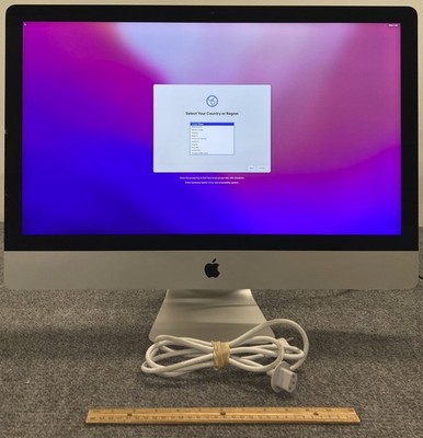 Apple iMac A1419 BTO/CTO 2015 27'' AIO i7-6700K 32GB 1.02TB Fusion Drive As Is