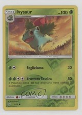 Ivysaur Italian Reverse Foil Pokémon Sun & Moon Shining Legends #2