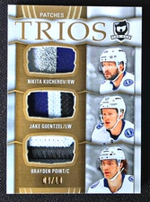 2024-25 The Cup Nikita Kucherov Brayden Point  Jake Guentzel Trios Patch #/10