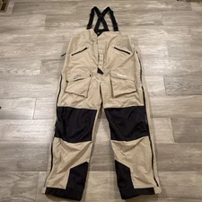 Bass Pro Shops Pro Qualifier GORE-TEX Bib Pants Mens 3XL Tan Waterproof Fishing