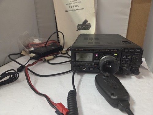YAESU FT-897 100W All Mode HF/50/144/430MHz Transceiver Tested Works
