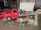Vintage Tonka Toys 1958 Tonka Platform Stake Utility Truck Number 03 Rare Find