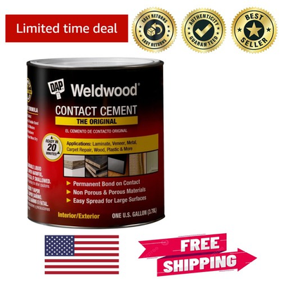 #ad Weldwood Contact Cement 1 Gallon Quality for Professionals $72.99