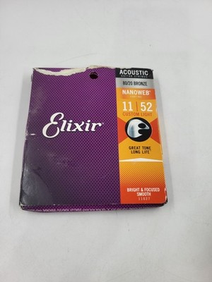 Elixir 11027 Akustik 80/20 Nanoweb Custom Light