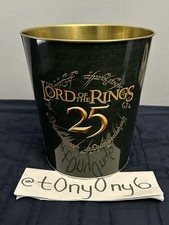 Regal The Lord Of The Rings 25th Anniversary Tin Popcorn Bucket NEW FAST SHIP