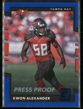 2017 Panini Donruss - Kwon Alexander #49 Press Pass Blue