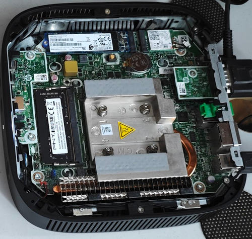 HP t530 Mini-PC Thin | GX-215JJ 2x1,5GHz | 8GB DDR4 | 256GB M.2 | Linux - Zdjęcie 6 z 9