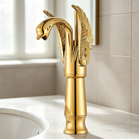 Gold Waschtischarmatur Bad Armatur Wasserhahn Bad Waschbecken Mischbatterie DHL