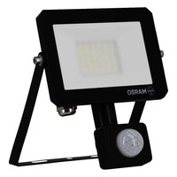 Osram Led Fluter Lux Schwarz 6500K KaltweißEs Licht 20W IP65 Mit Sensor