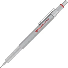 Rotring 600 Mechanical Pencil 0.7 mm Silver 0.7mm, 
