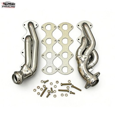 Shorty Headers for Ford 2004-2010 F150 XL XLT FX4 Lariat 5.4L Triton V8
