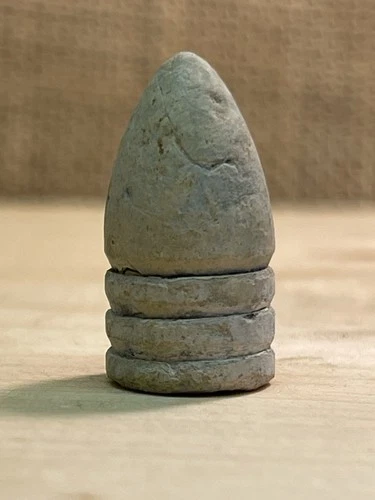 Nice Dug CS 52-cal Civil War Sharpshooter Type Bullet For 54-cal Musket North Ga