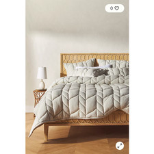 Anthropologie Vatteret Jersey Quilt Queen NWT
