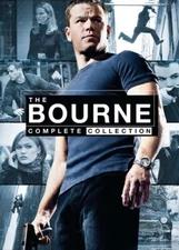 The BOURNE Complete 5-Film Collection(DVD,6-Disc Set)NEW Jason