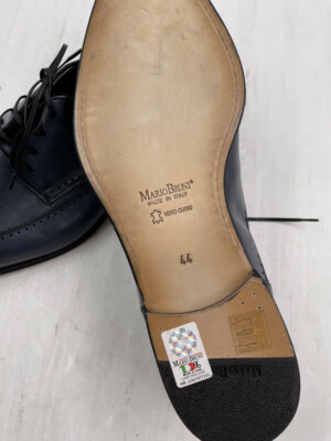MARIO BRUNI DARK BLUE DRESS SHOE MENS US SIZE 10 EUR 44  display picture 2