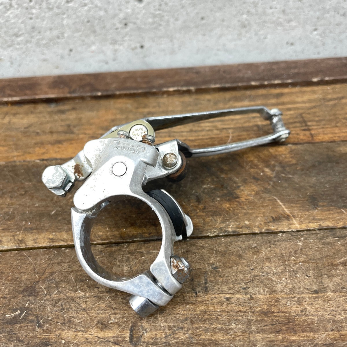 Vintage Shimano ADAMAS Front Derailleur 28.6 mm Clamp On Bottom