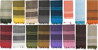 #ad Military Shemagh Lightweight Arab Tactical Desert Keffiyeh Scarf Head Cover $12.99