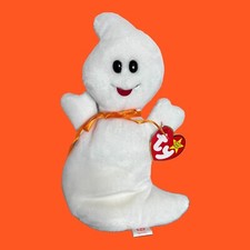   MINT - Rare 1995 SPOOKY Ty Beanie Baby - Style 4090 - PVC Pellets - TAG ERRORS