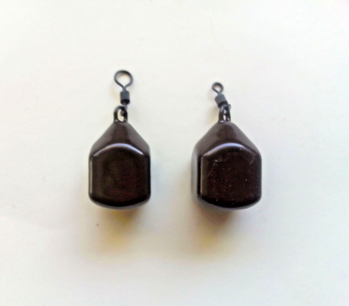 5 x SQUARE PEAR /DUMPY DICE Carp Fishing Leads Weights 1oz - 4oz Smooth Coating - Picture 3 of 20