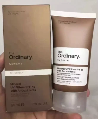The Ordinary Mineral UV Filters SPF 30 Antioxidants Suncare Broad Spectrum