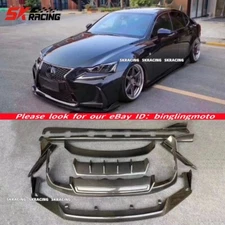 Real Carbon Fiber Rear Trunk Spoiler Wing For 2017-2020 LEXUS IS200t IS300 IS350